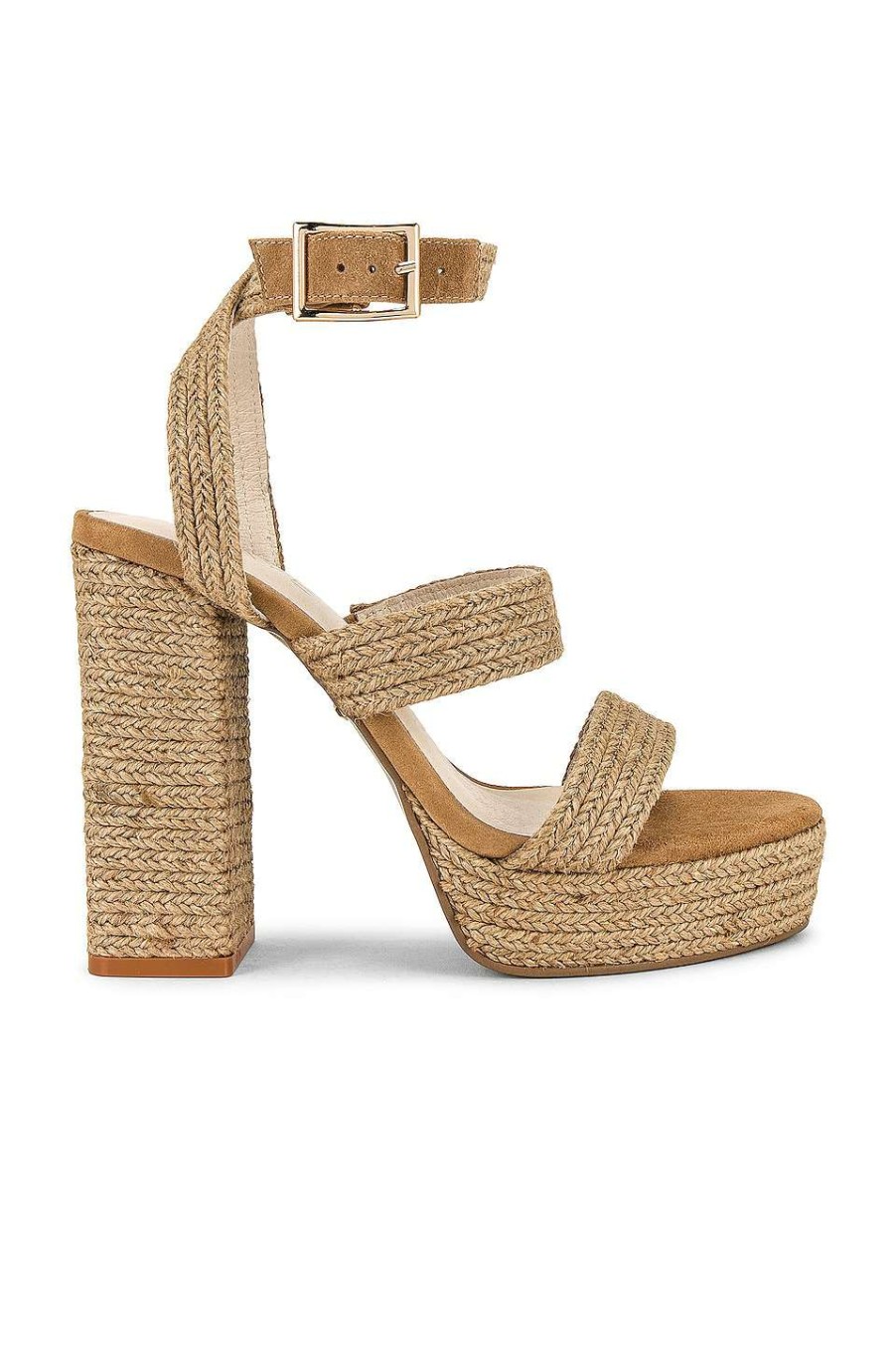 Espadrilles * | Best Deal Raye Akita Heel In Tan