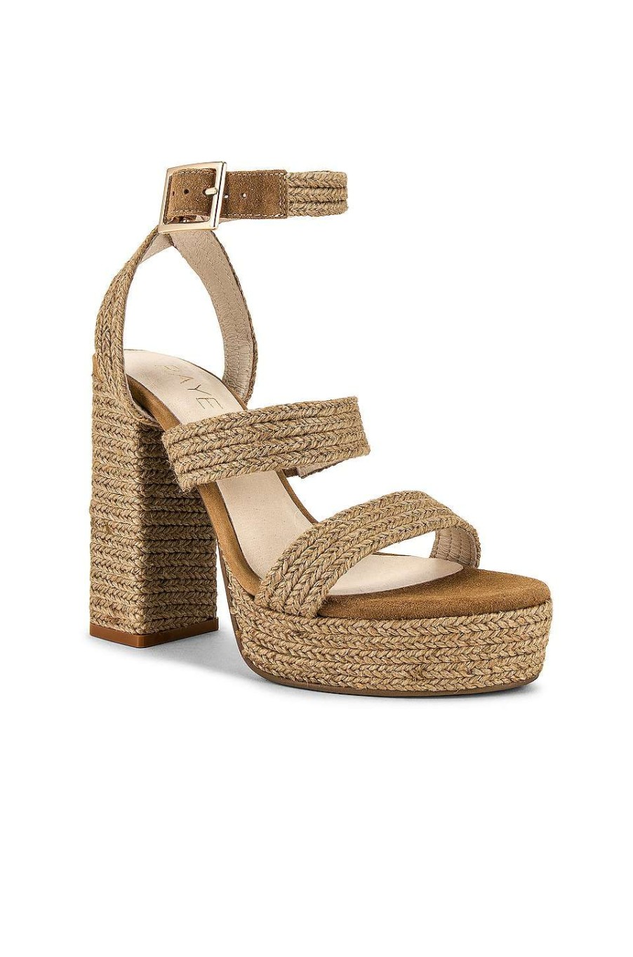 Espadrilles * | Best Deal Raye Akita Heel In Tan