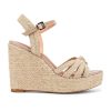 Booties * | Wholesale Raye Seaside Wedge In Natural