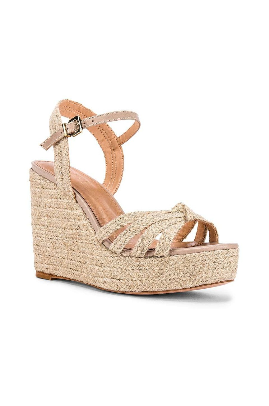 Booties * | Wholesale Raye Seaside Wedge In Natural