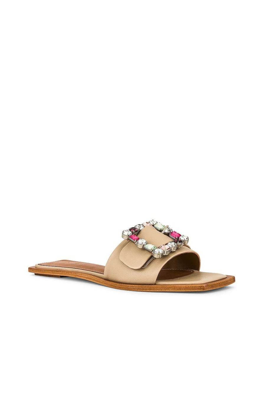 Flats * | Best Sale Raye Slip Sandal In Nude