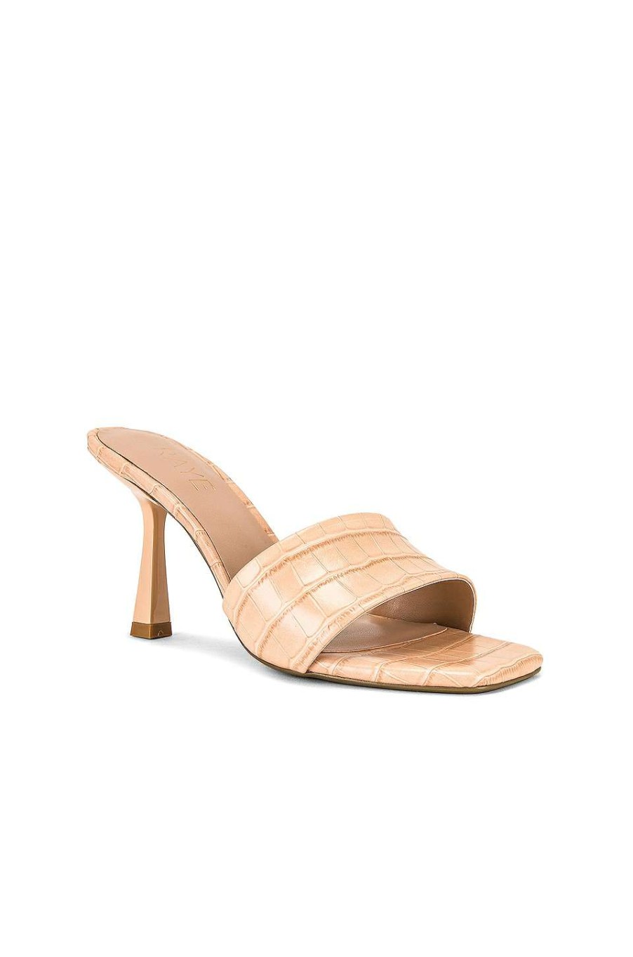 Mules * | Budget Raye Ali Heel In Tan