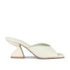 Mules * | Wholesale Raye Chiffon Heel In Bone