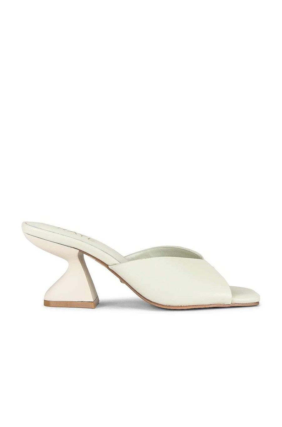 Mules * | Wholesale Raye Chiffon Heel In Bone