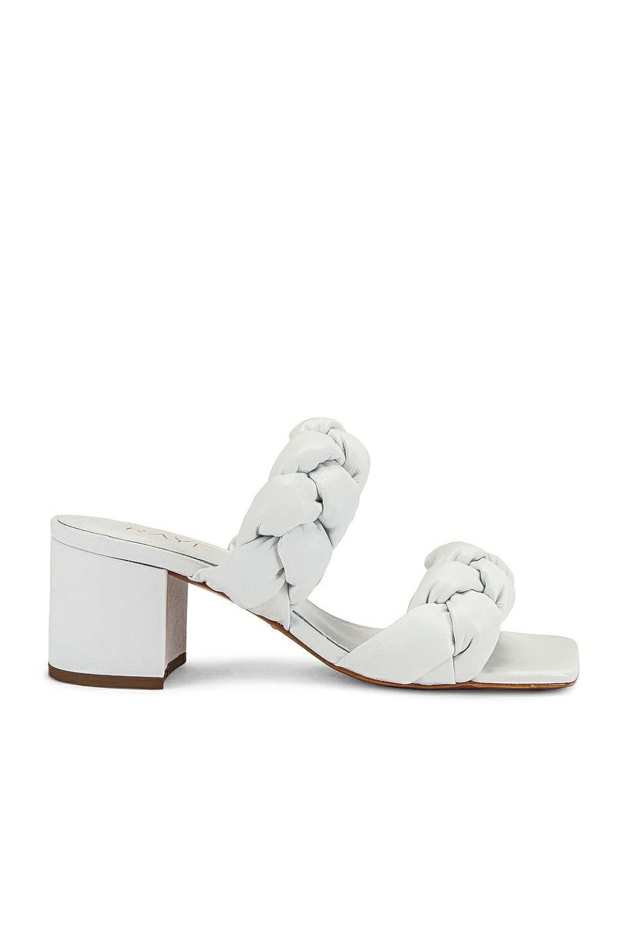 Mules * | Deals Raye Ozzie Heel In White