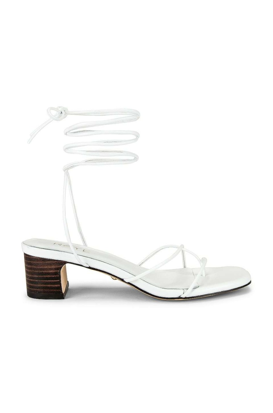 Sandals * | Best Reviews Of Raye Talia Heel In White