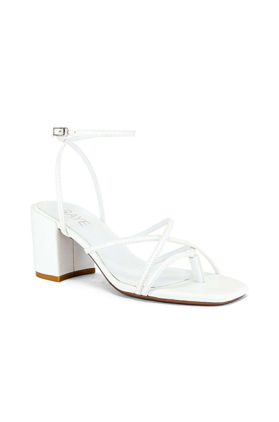 Sandals * | Buy Raye Hours Sandal In White