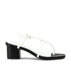 Sandals * | Buy Raye Gaia Heel In White