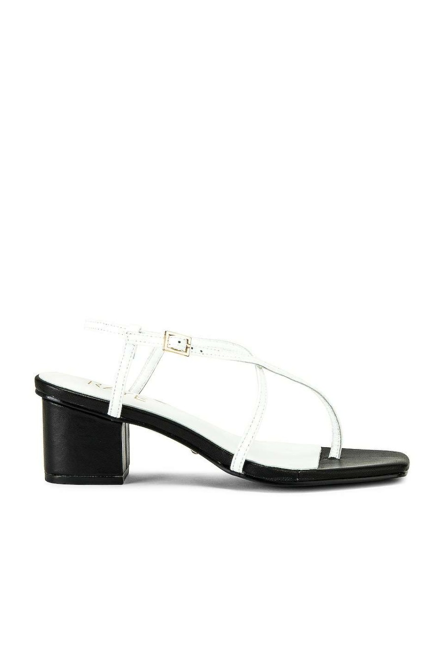 Sandals * | Buy Raye Gaia Heel In White