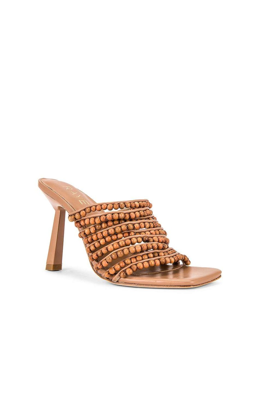 Sandals * | Brand New Raye Cloud Heel In Tan