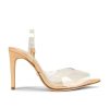 Booties * | Best Reviews Of Raye Midi Heel In Nude