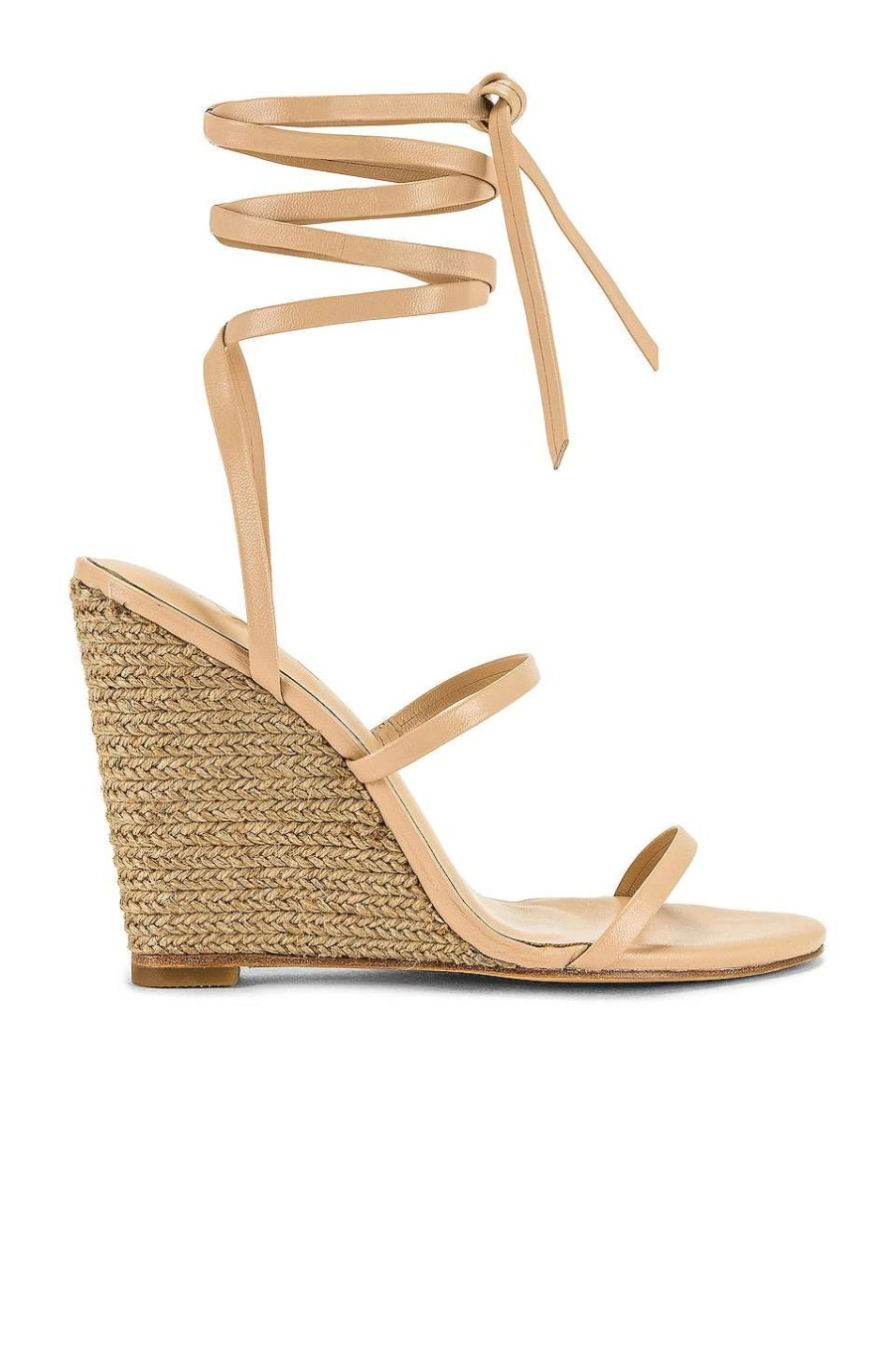 Booties * | Promo Raye Naya Wedge In Nude