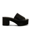 Sandals * | Buy Raye Plum Heel In Black