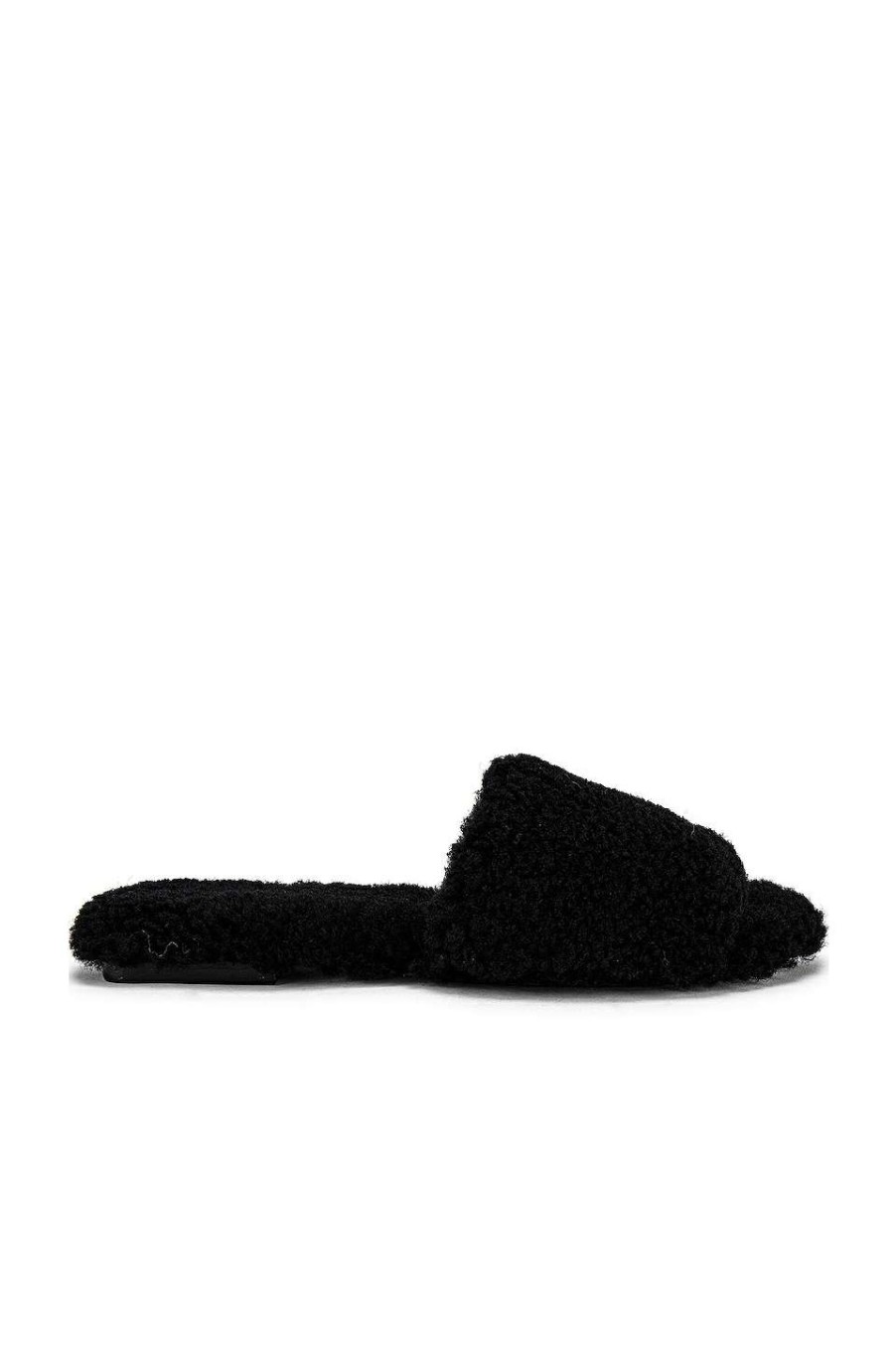 Sandals * | Budget Raye Shearling Sandal In Black