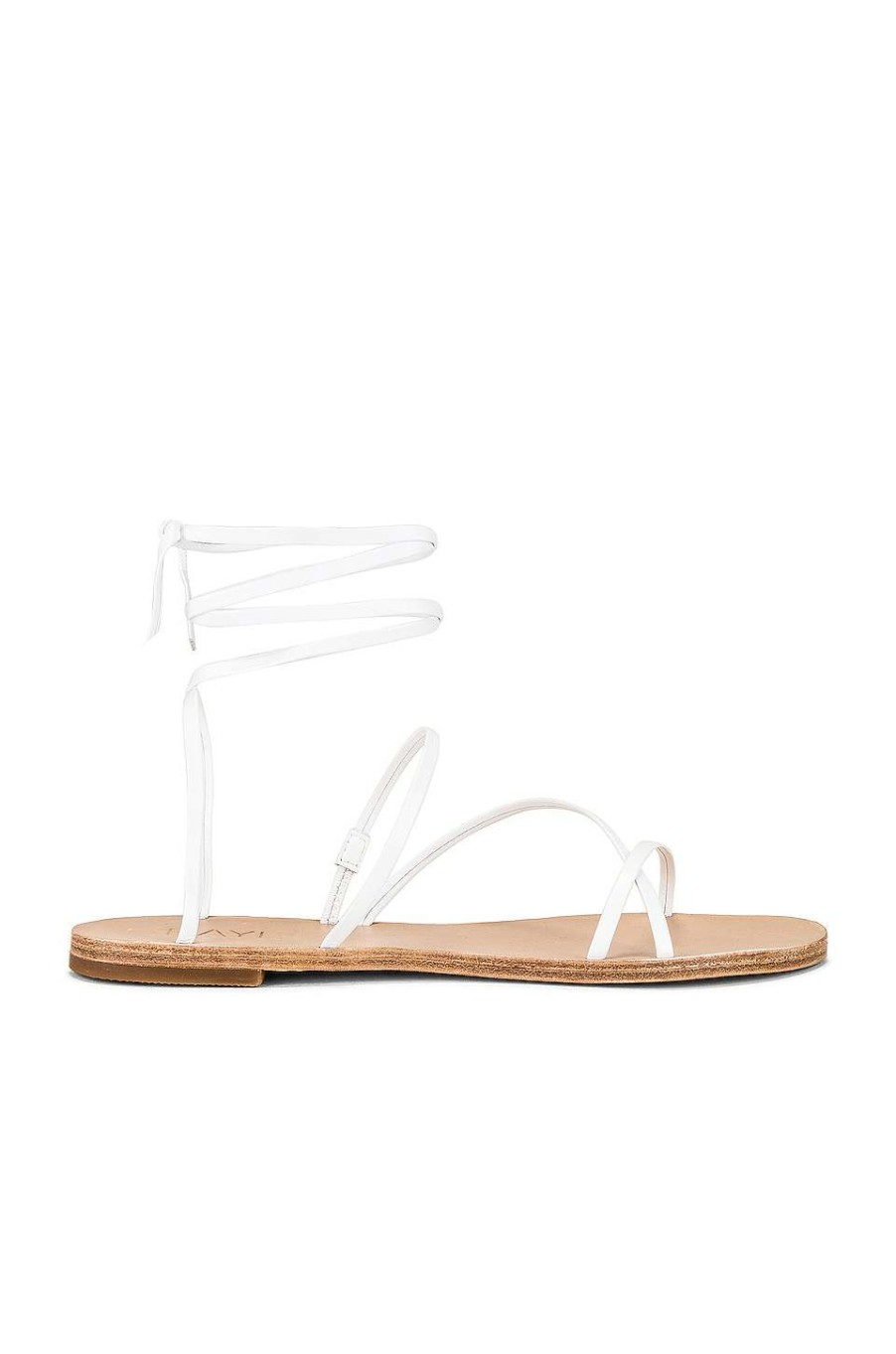 Sandals * | Budget Raye Tied Up Sandal In White