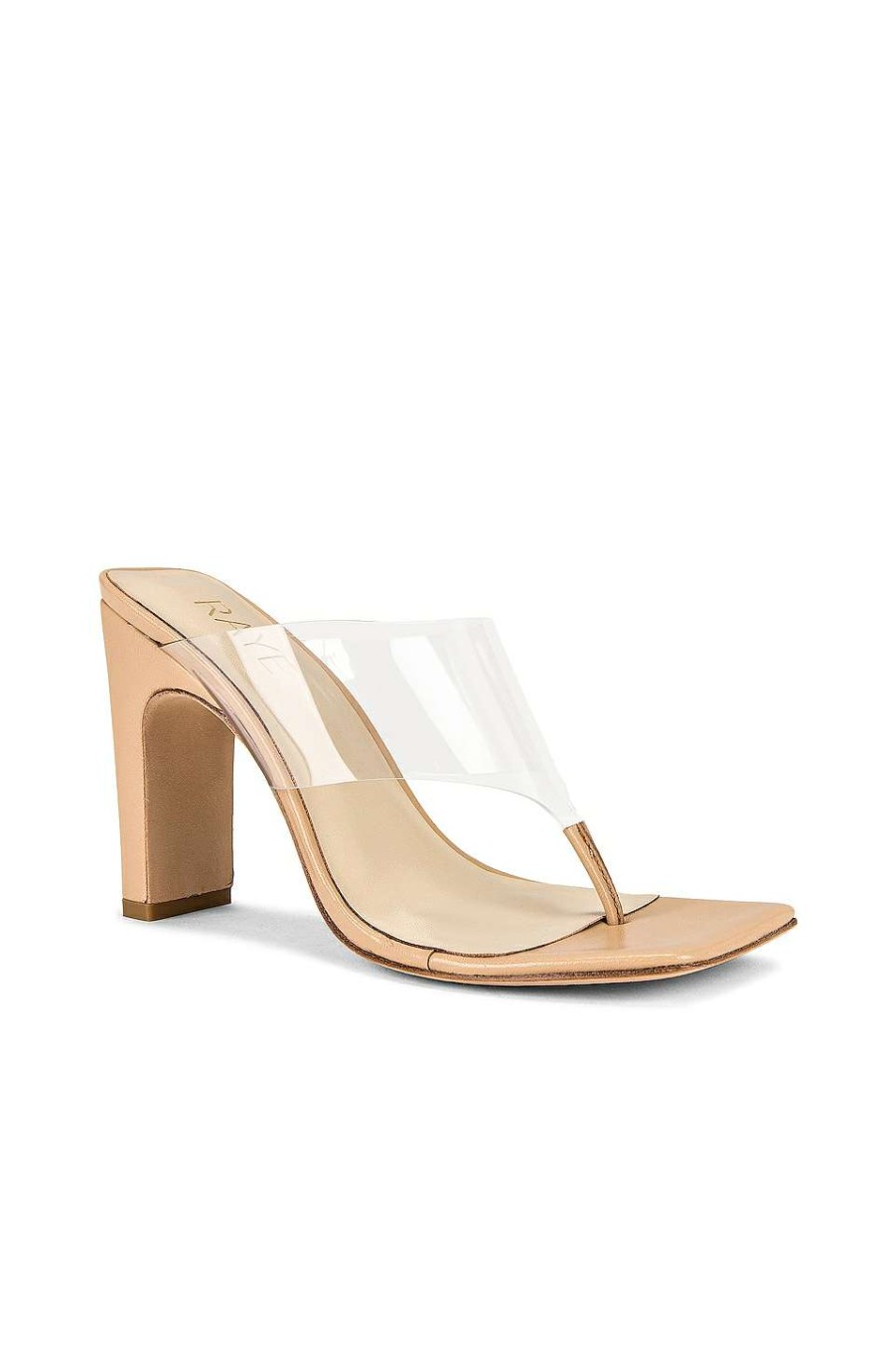 Mules * | Best Sale Raye Ria Heel In Nude