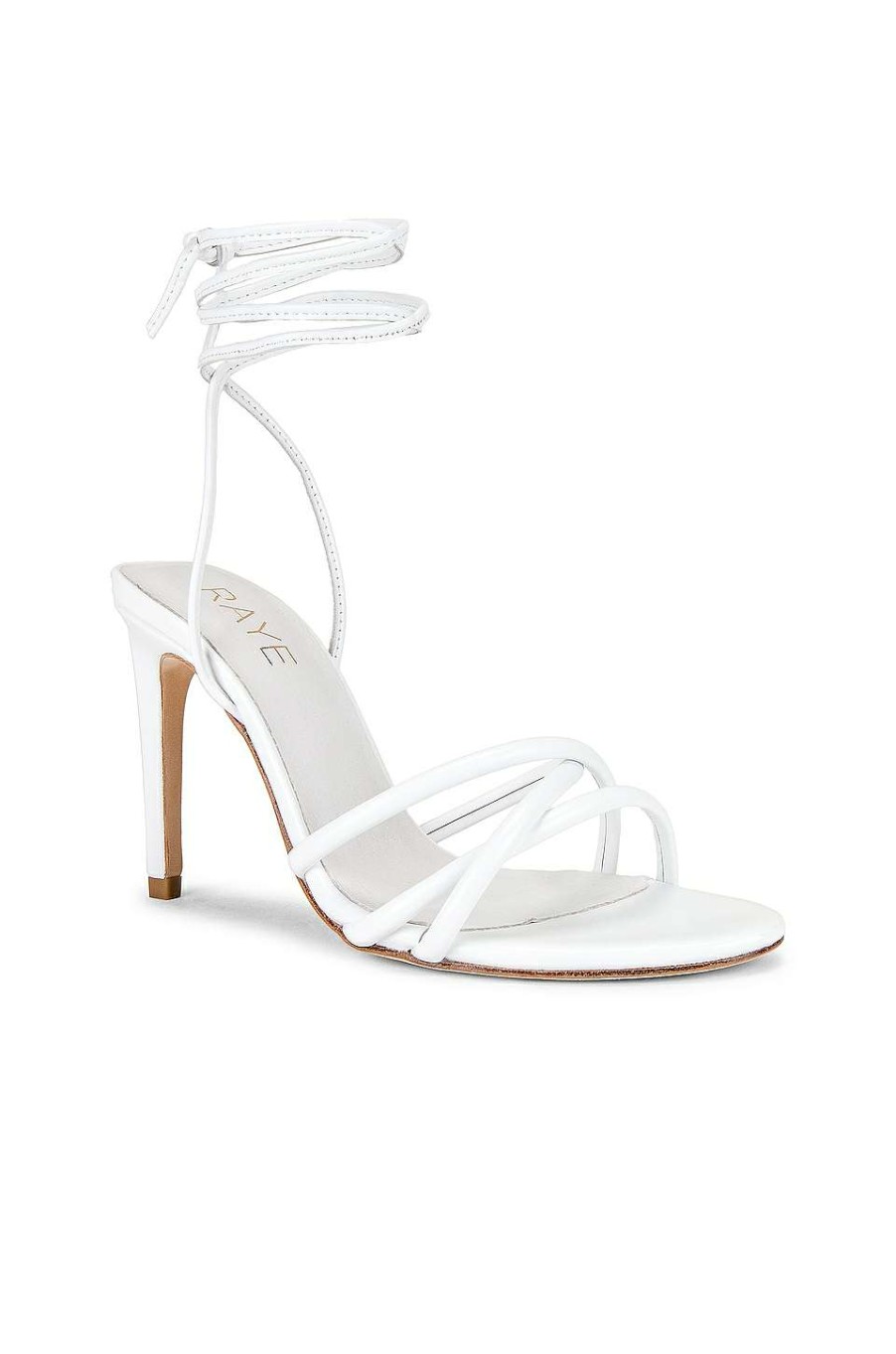 Sandals * | Brand New Raye Sway Heel In White